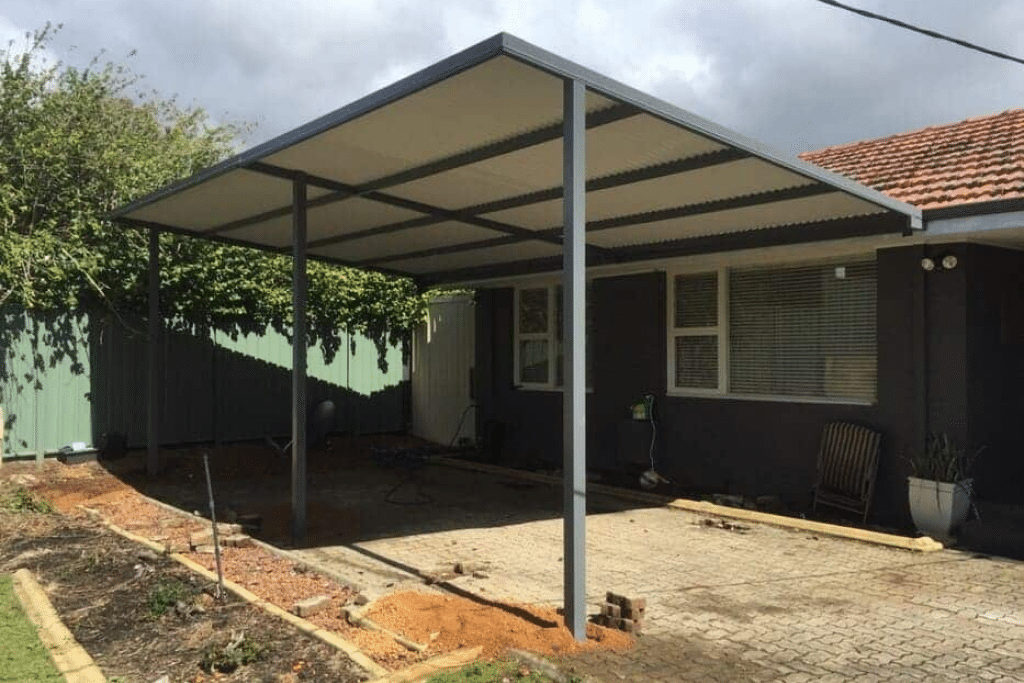 Skillion Roof Patio